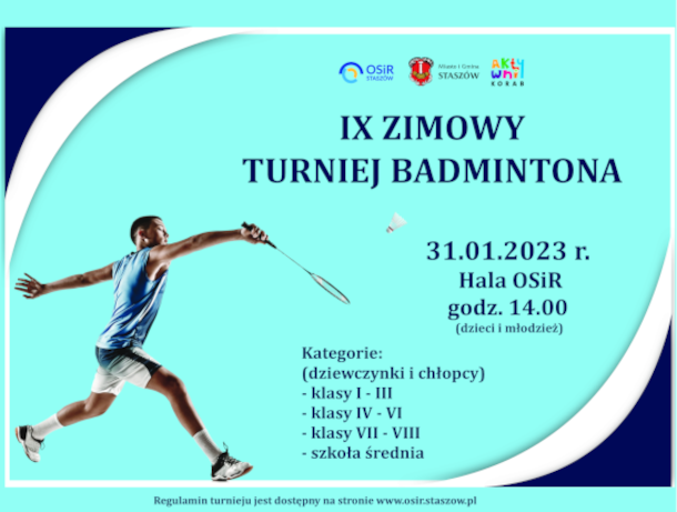IX Zimowy Turniej  Badmintona